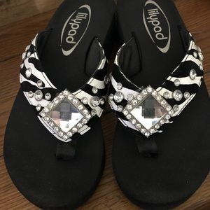 Vintage Lily pad sandals